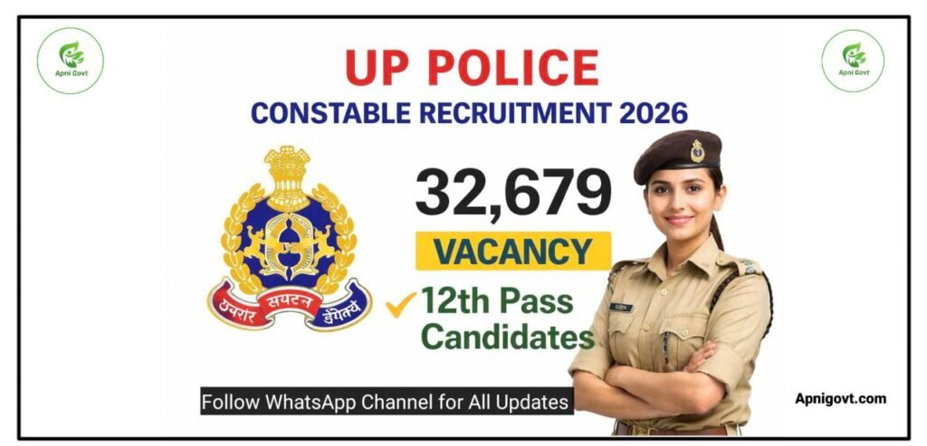 UP Police Constable Recruitment 2026 Notification
