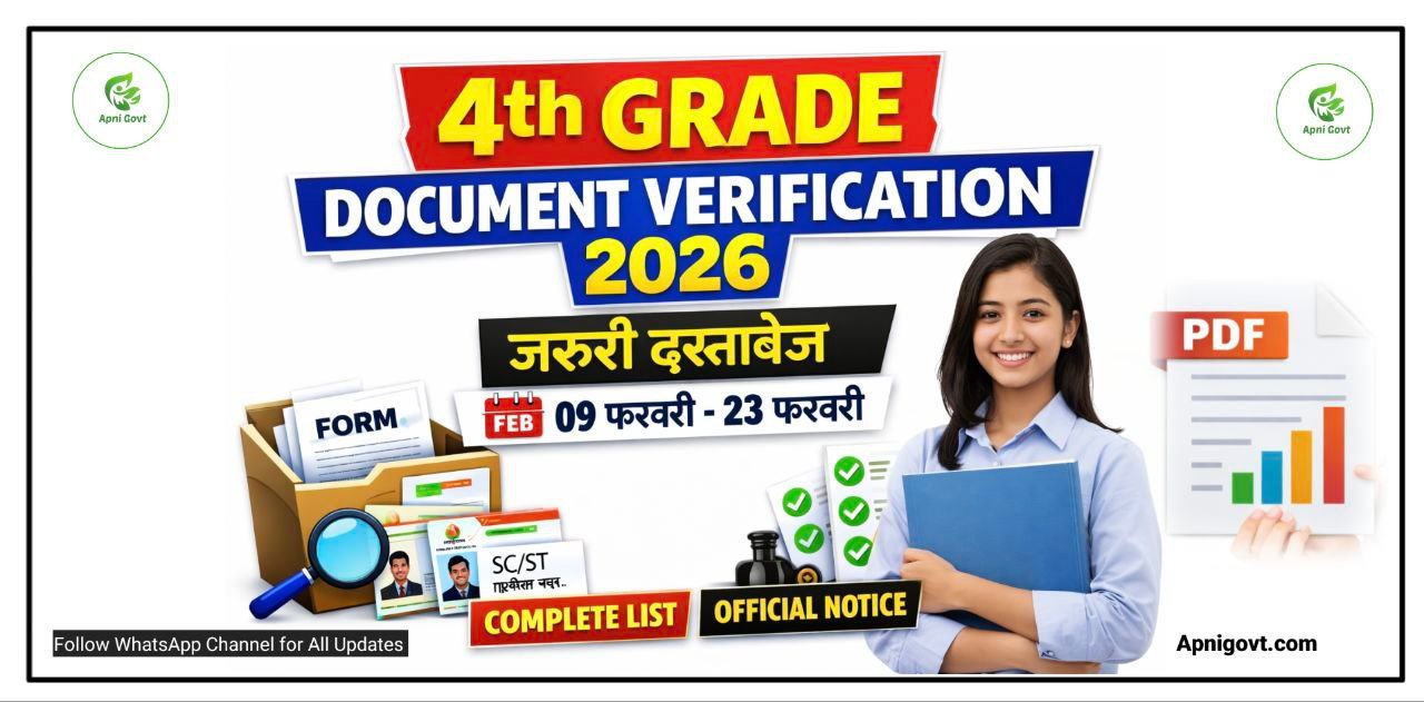 4th Grade Document Verification 2026