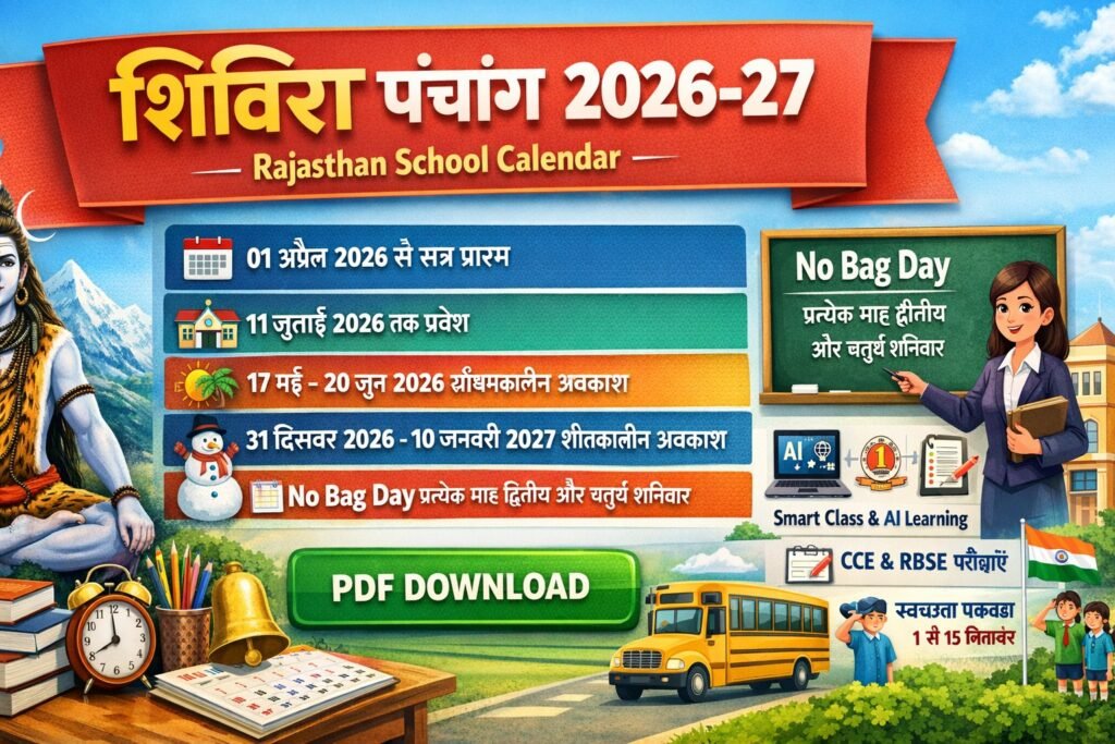 शिविरा पंचांग : अप्रैल–2026 I Shivira April 2026 PDF